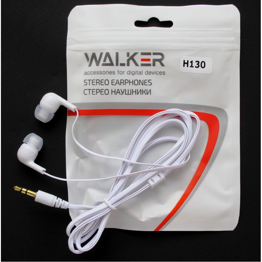 Навушники WALKER H130 white (тех.пак.)