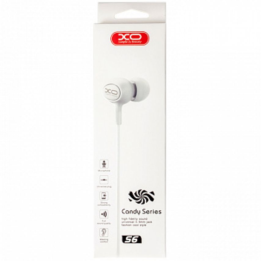Навушники XO S6 white