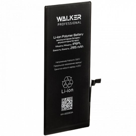 Аккумулятор WALKER Professional для Apple iPhone 6 Plus (2915 mAh) - купить за {{product_price}} грн в Киеве, Украине