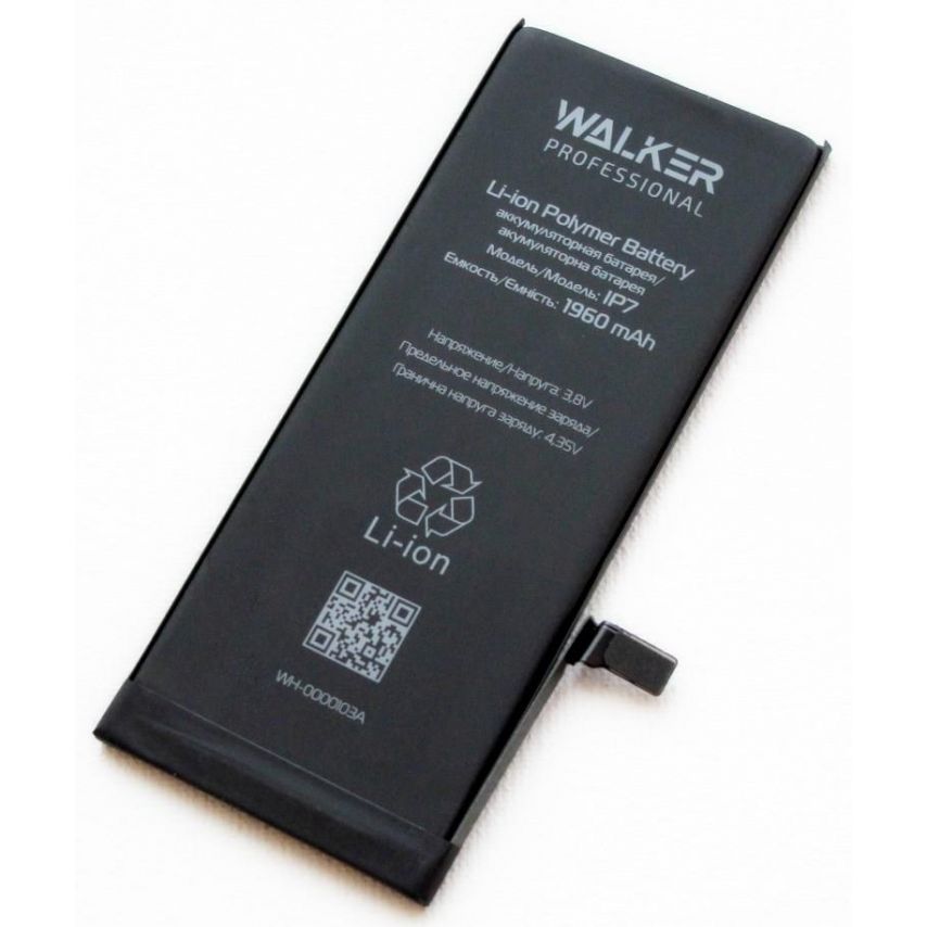Аккумулятор WALKER Professional для Apple iPhone 7 (1960 mAh)