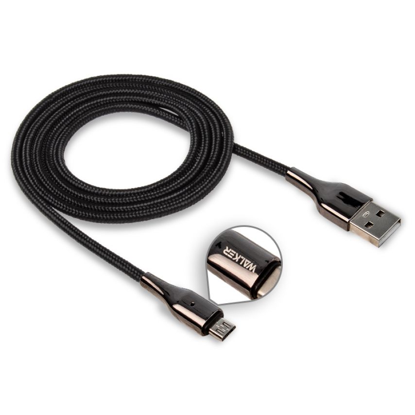Кабель USB WALKER C930 Intelligent Micro black