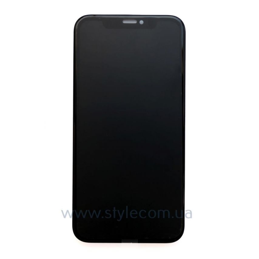 Дисплей (LCD) для Apple iPhone Xr с тачскрином black Original (переклееное стекло)