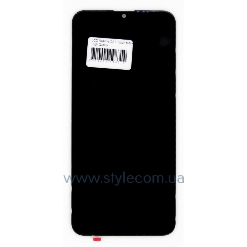Дисплей (LCD) для Realme C2, Oppo A1k с тачскрином black High Quality