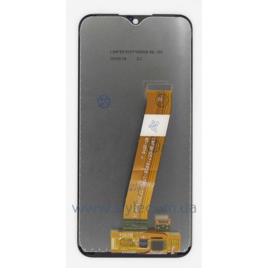 Дисплей (LCD) для Samsung A01/A015 (2019) с тачскрином и узким коннектором black (TFT) High Quality