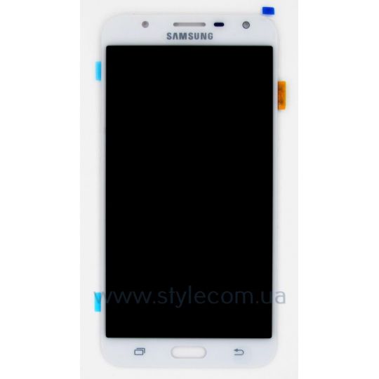 Дисплей (LCD) Samsung J7/J701 Neo + тачскрин white (Oled) Original Quality - купить за {{product_price}} грн в Киеве, Украине