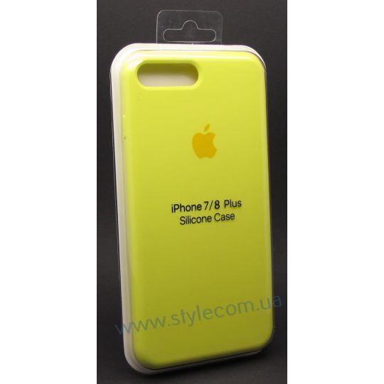 Чехол Full Silicone Case iPhone 7 Plus flash lime (41) - купить за {{product_price}} грн в Киеве, Украине