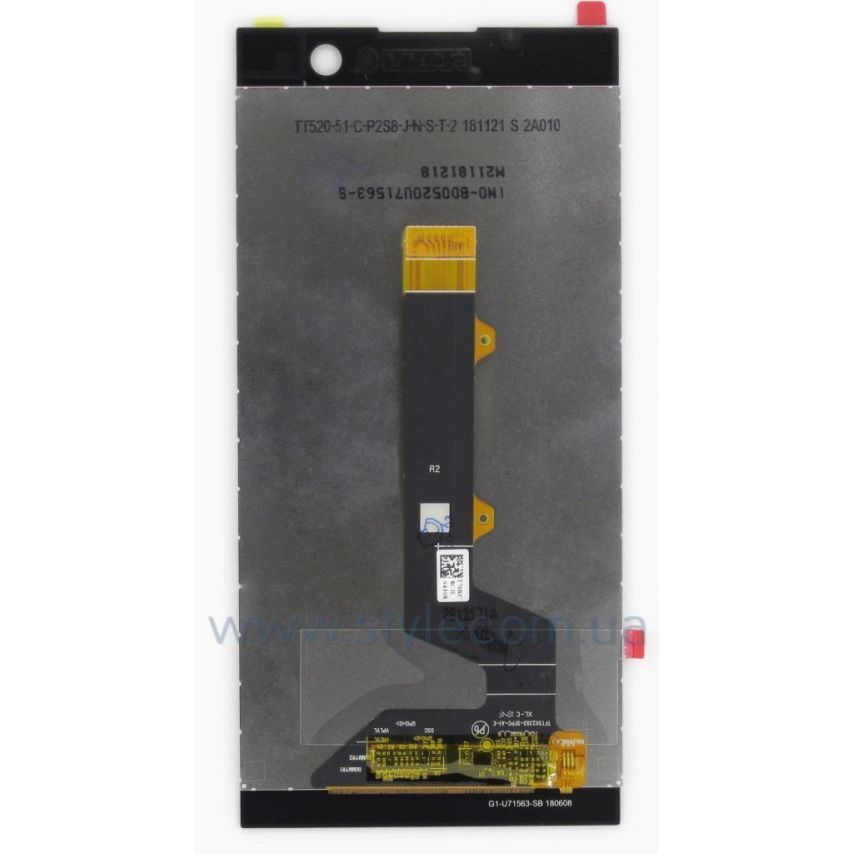 Дисплей (LCD) для Sony Xperia XA2 з тачскріном black Original Quality