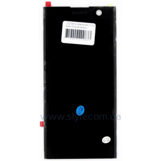 Дисплей (LCD) Sony Xperia XA2 + тачскрин black Original Quality - купить за {{product_price}} грн в Киеве, Украине