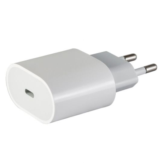 Мережевий зарядний пристрій (адаптер) для Apple iРhone A1692 PD / 18W / 3100mAh white High Quality carton box - купити за 315.70 грн у Києві, Україні