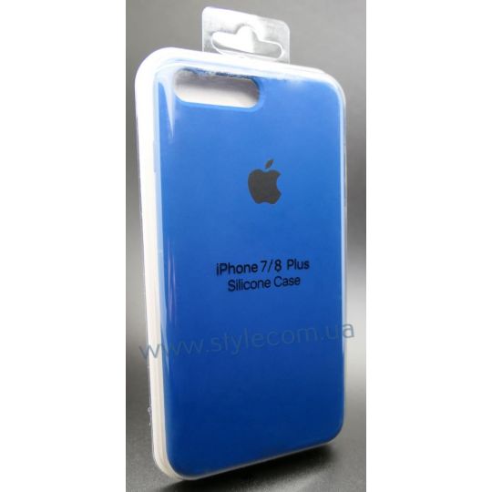Чехол Full Silicone Case iPhone 7 Plus blue cobalt (36) - купить за {{product_price}} грн в Киеве, Украине