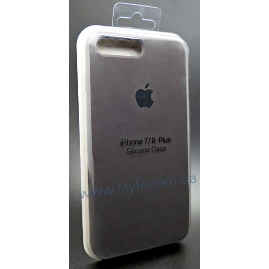 Чехол Full Silicone Case iPhone 7 Plus dark grey (15) - купить за {{product_price}} грн в Киеве, Украине