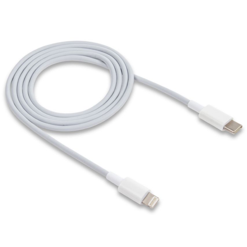 USB кабель XO NB113 PD 18W 2A fast charge Type-C - Lightning white
