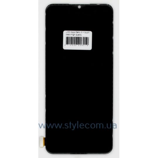 Дисплей (LCD) Oppo Reno 3 + тачскрин black High Quality - купить за {{product_price}} грн в Киеве, Украине