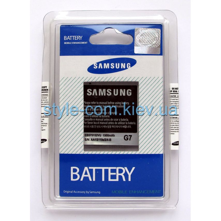 Акумулятор для Samsung Galaxy I9000, I9010, I9001, I9003 Li High Copy
