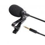 Мікрофон петличний XO MKF01 з роз'ємом 3.5мм black - купити за 177.66 грн у Києві, Україні