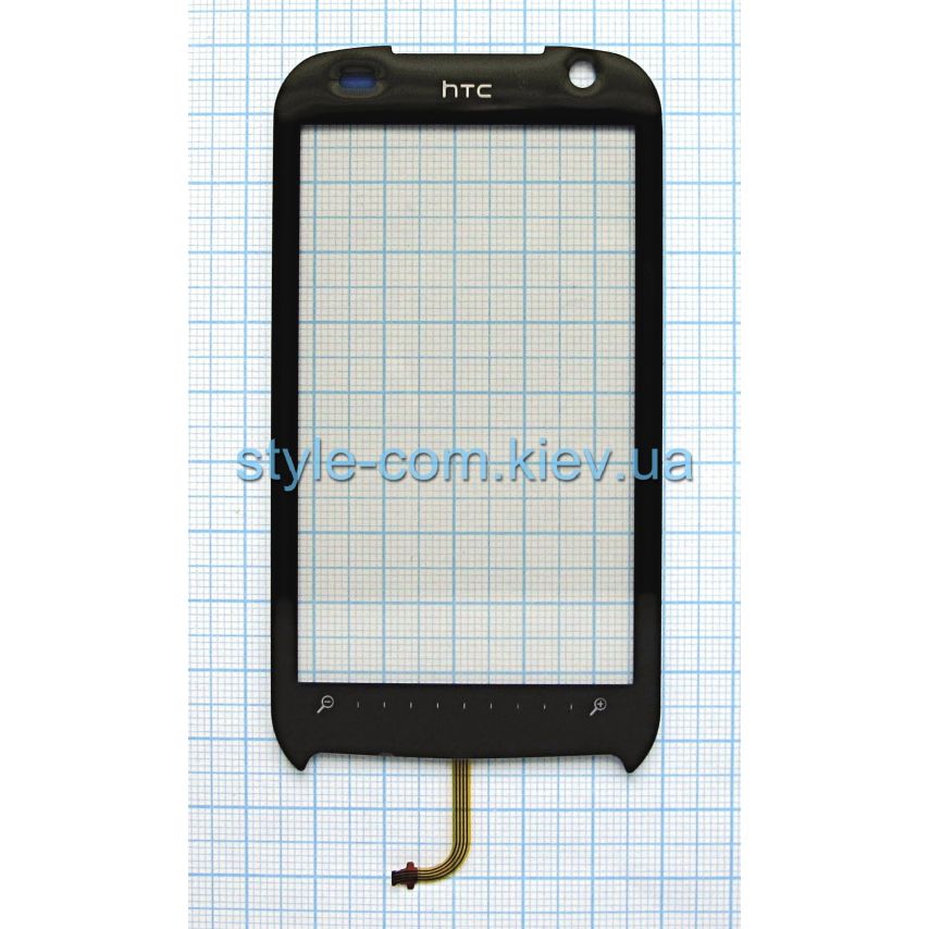 Тачскрин (сенсор) для HTC Touch Pro 2 T7373 mirror grey High Quality