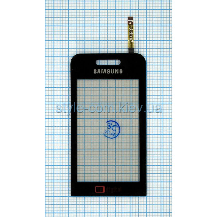 Тачскрин (сенсор) для Samsung S5233 black High Quality