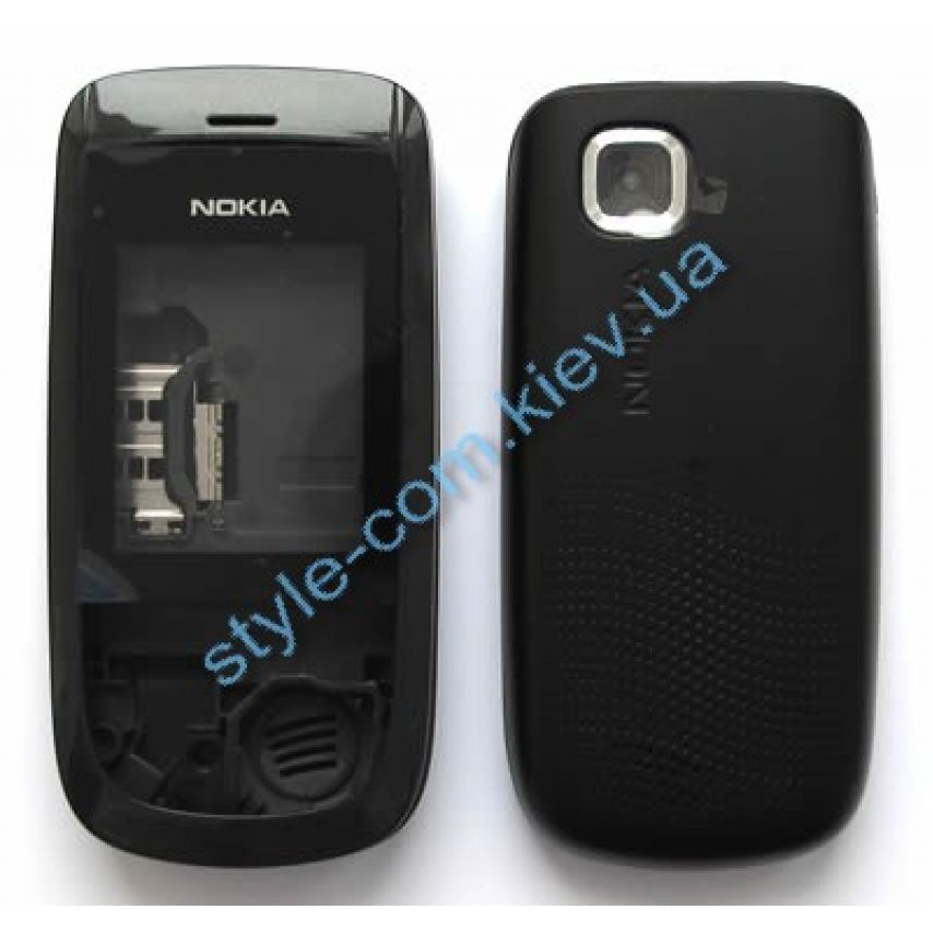 Корпус для Nokia 2220 бокова сторона grey/black High Quality