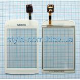 Тачскрин (сенсор) для Nokia C2-02, C2-03, C2-06 white High Quality - купить за 83.60 грн в Киеве, Украине