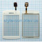 Тачскрін (сенсор) для Nokia C2-02, C2-03, C2-06 white High Quality