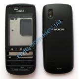 Корпус для Nokia Asha 300 повний комплект black High Quality