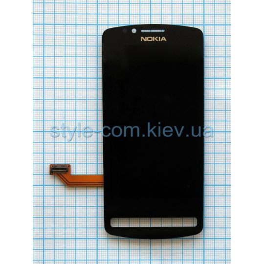 Дисплей (LCD) Nokia 700 + тачскрин black Original Quality - купить за {{product_price}} грн в Киеве, Украине