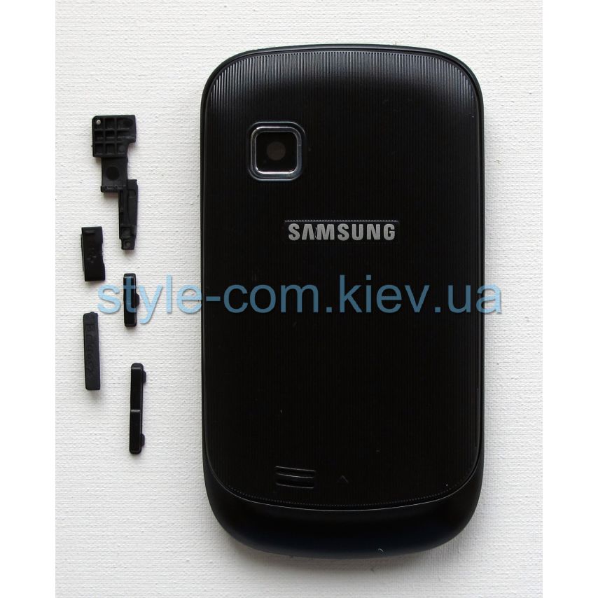 Корпус для Samsung Galaxy S5670 полный комплект с кнопкой black High Quality