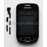 Корпус для Samsung Galaxy S5670 повний комплект з кнопкою black High Quality - купити за 99.75 грн у Києві, Україні