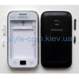 Корпус для Samsung Galaxy S6802 повний комплект з кнопкою black High Quality