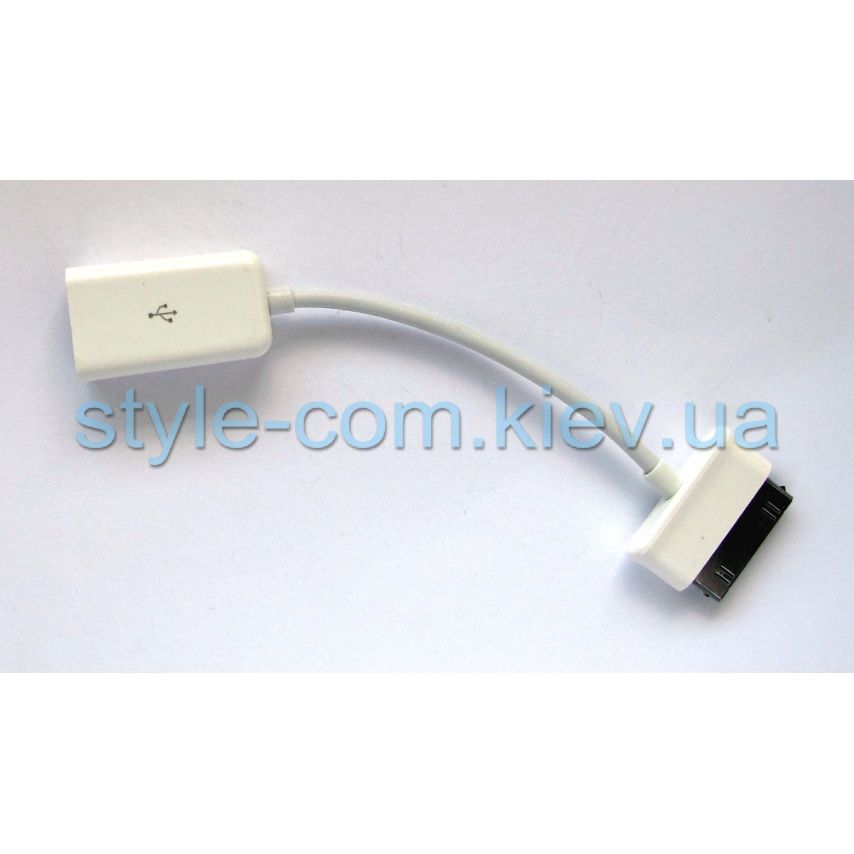 Переходник OTG USB to Galaxy Tab white