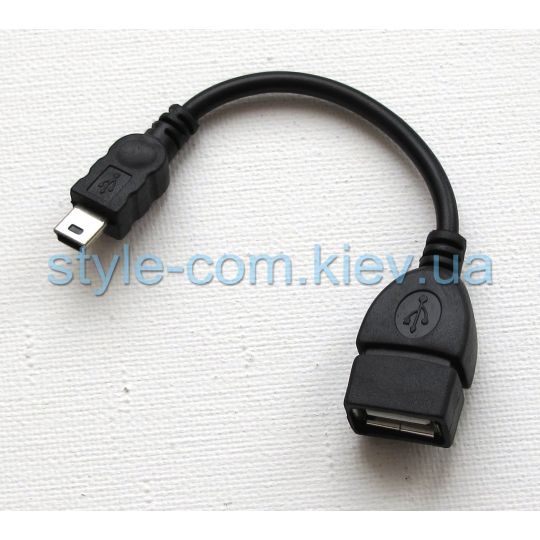 Переходник OTG Mini to USB2.0 black