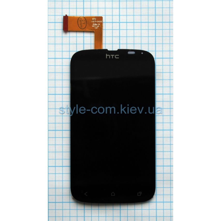 Дисплей (LCD) для HTC Desire V T328w с тачскрином black High Quality