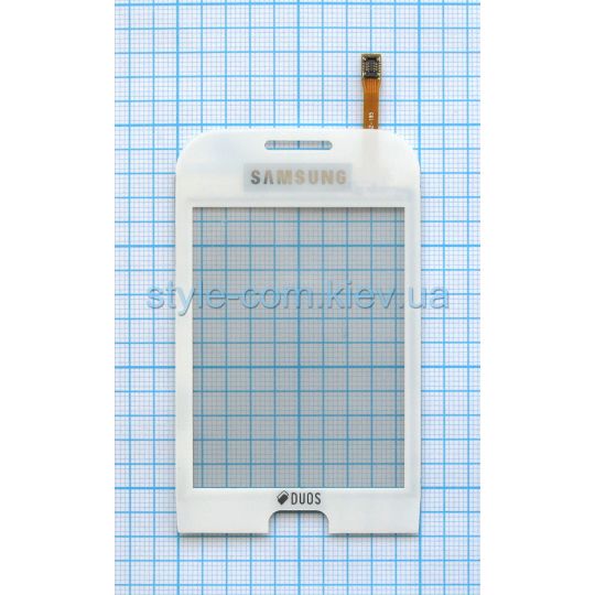 Тачскрін (сенсор) для Samsung C3312 white High Quality