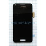 Дисплей (LCD) для Samsung i9070 с тачскрином black Original Quality