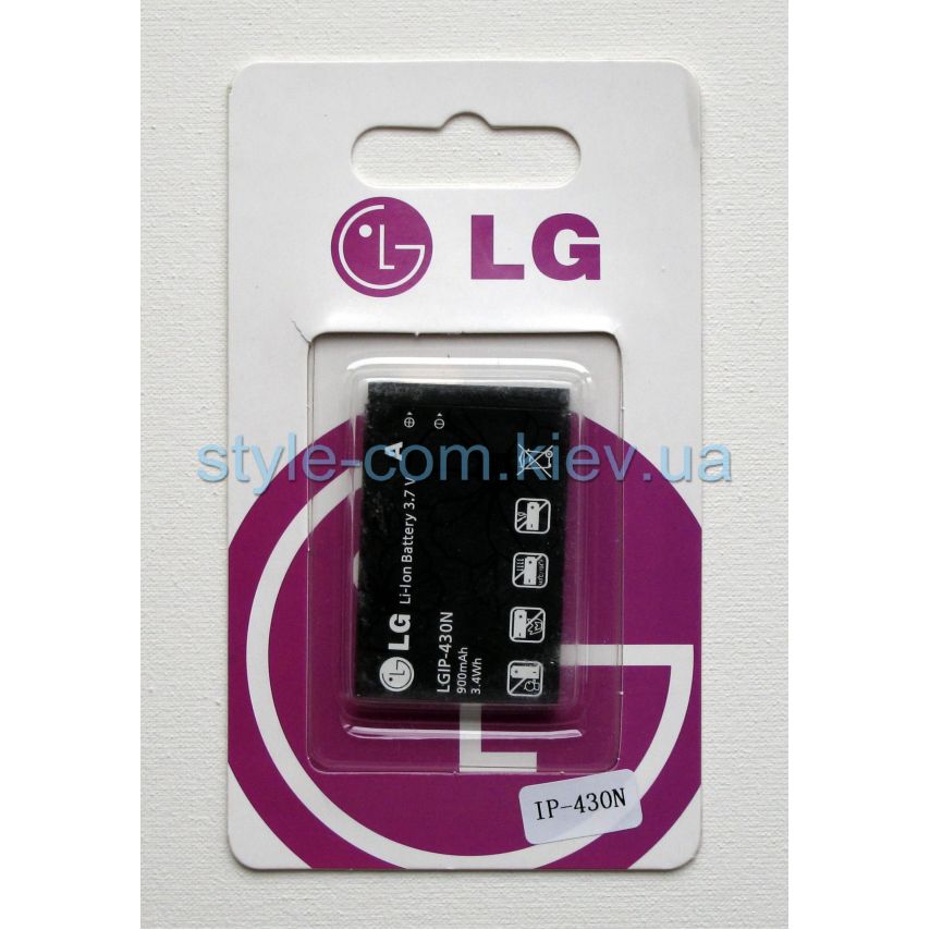 Аккумулятор для LG IP430N GS290 Li High Copy