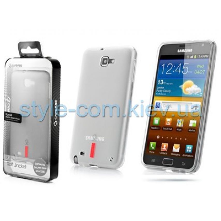 Cиликон Capdase Samsung S5292 white