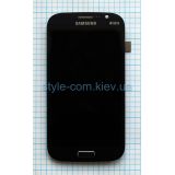 Дисплей (LCD) для Samsung Grand Duos i9082 с тачскрином со средней частью dark blue (TFT) China Original