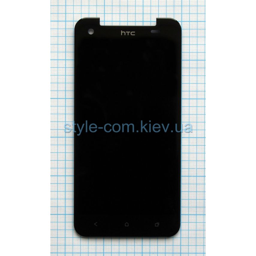 Дисплей (LCD) HTC Butterfly X920d + тачскрин black High Quality