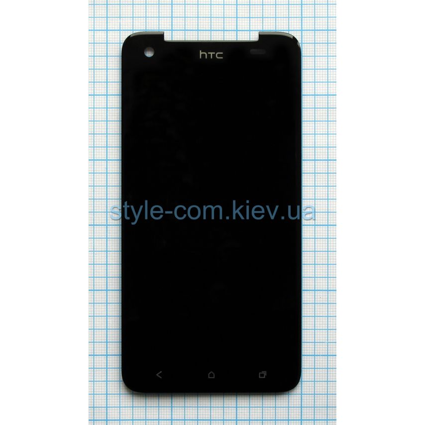 Дисплей (LCD) для HTC Butterfly X920e с тачскрином black High Quality