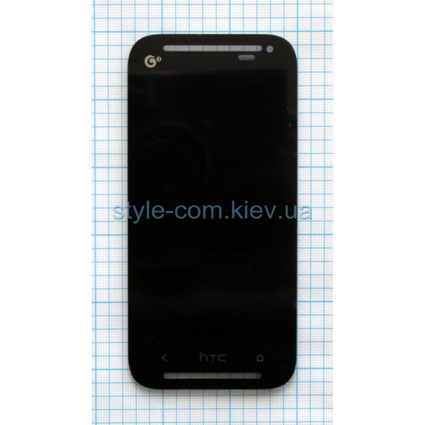 Дисплей (LCD) для HTC Desire 608T + тачскрин black High Quality