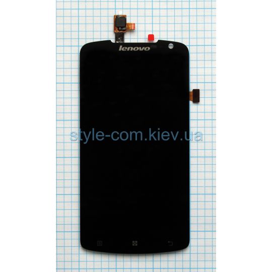 Дисплей (LCD) для Lenovo S920 с тачскрином black Original Quality