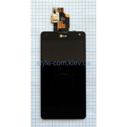 Дисплей (LCD) LG E975 + тачскрин black orig - купить за {{product_price}} грн в Киеве, Украине
