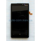 Дисплей (LCD) для Nokia Lumia 920 с тачскрином и рамкой black Original Quality - купить за 727.43 грн в Киеве, Украине