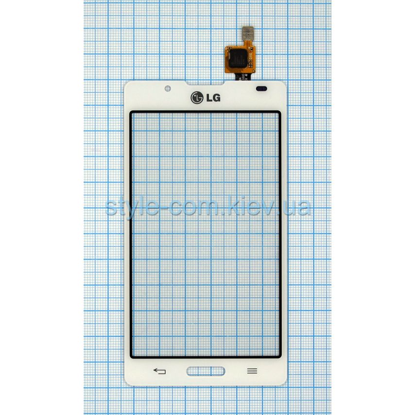 Тачскрин (сенсор) для LG Optimus L7-II P710, P713 white Original Quality