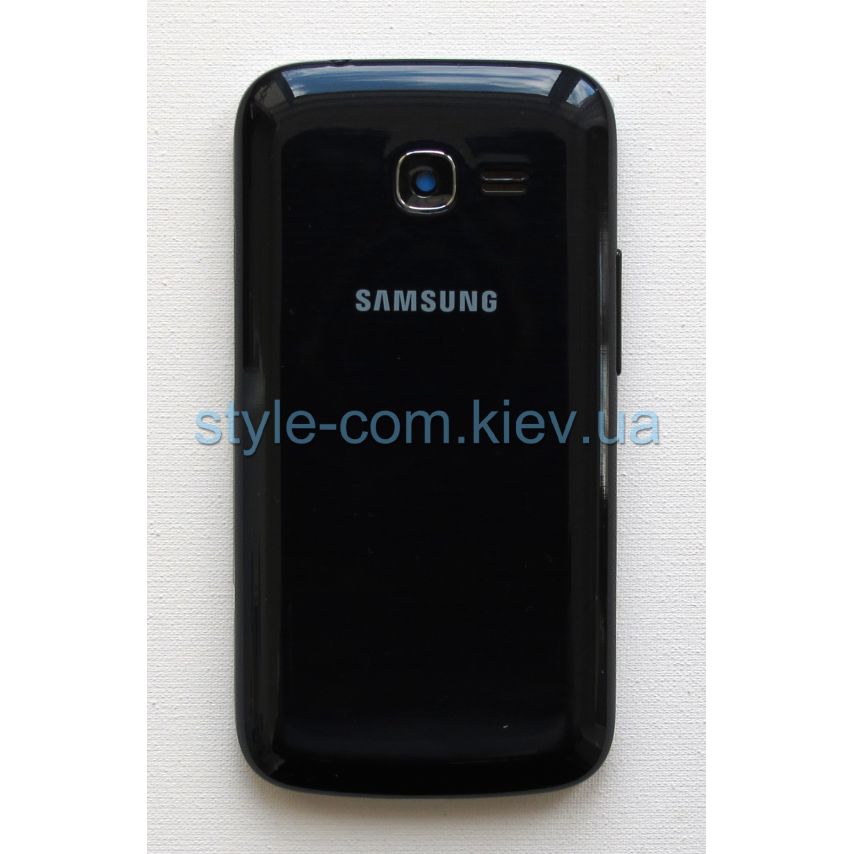 Корпус для Samsung Galaxy S7262 повний комплект з кнопкою black High Quality