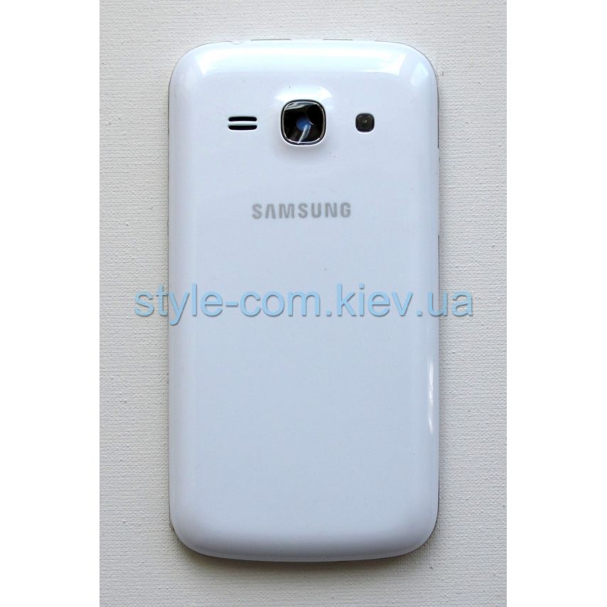 Корпус для Samsung Galaxy S7272 повний комплект з кнопкою white High Quality