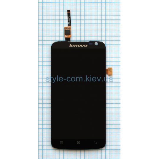 Дисплей (LCD) Lenovo S820 + тачскрин black Original Quality - купить за {{product_price}} грн в Киеве, Украине