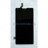 Дисплей (LCD) для Huawei Ascend G700-U10 с тачскрином black High Quality