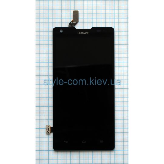 Дисплей (LCD) для Huawei Ascend G700-U10 з тачскріном black High Quality