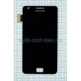 Дисплей (LCD) для Samsung i9100 с тачскрином black (TFT) China Original